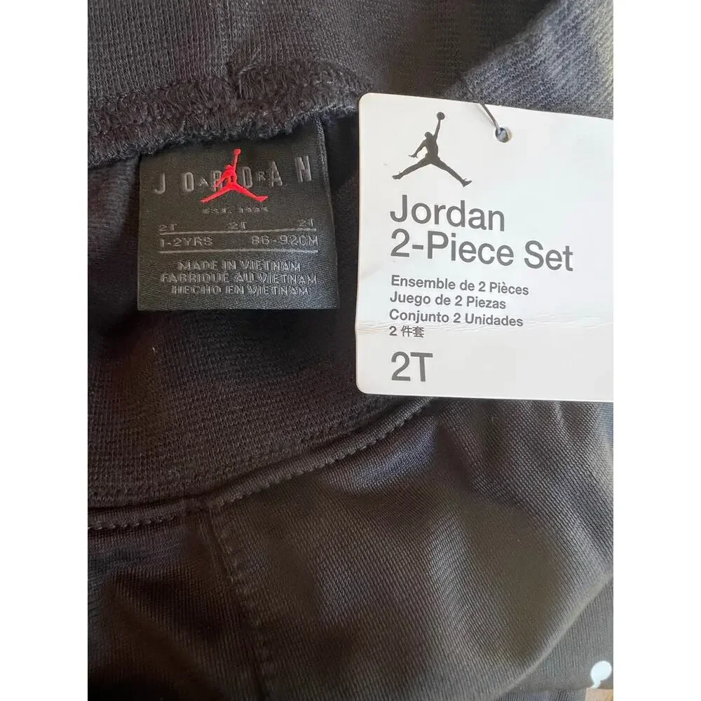 Jordan Toddler Boys 2-Piece Air Jordan Tricot Jacket and Pants Set, 2T - NWT